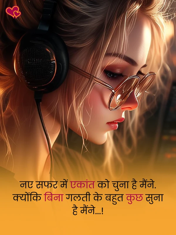 attitude shayari for girls
