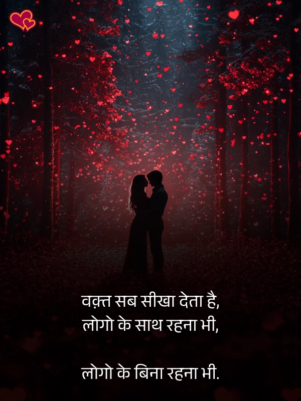 2 line heart touching shayari