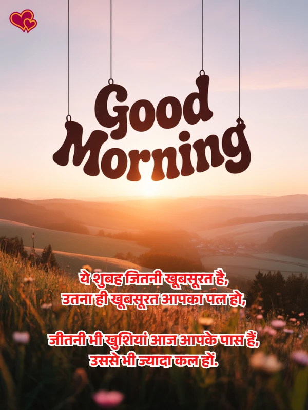 good morning shayari