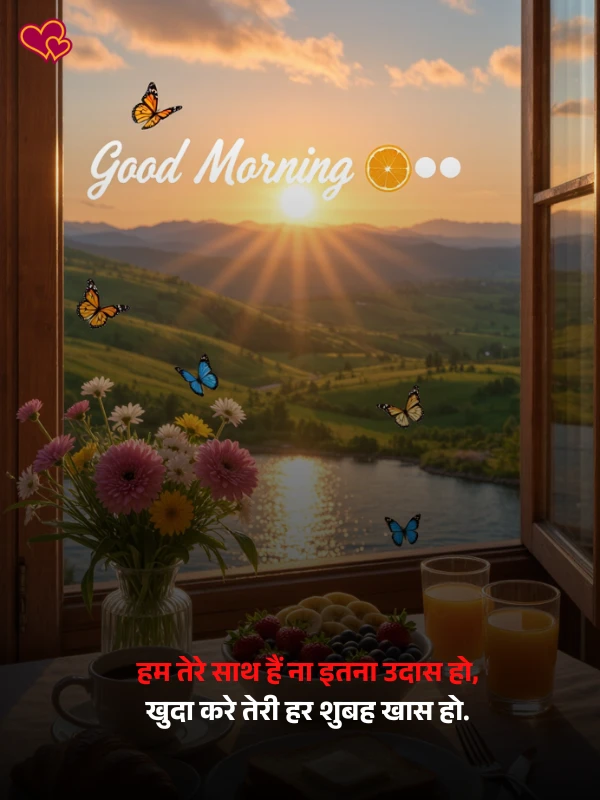 good morning shayari