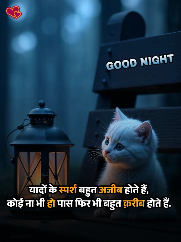 good night shayari in hindi